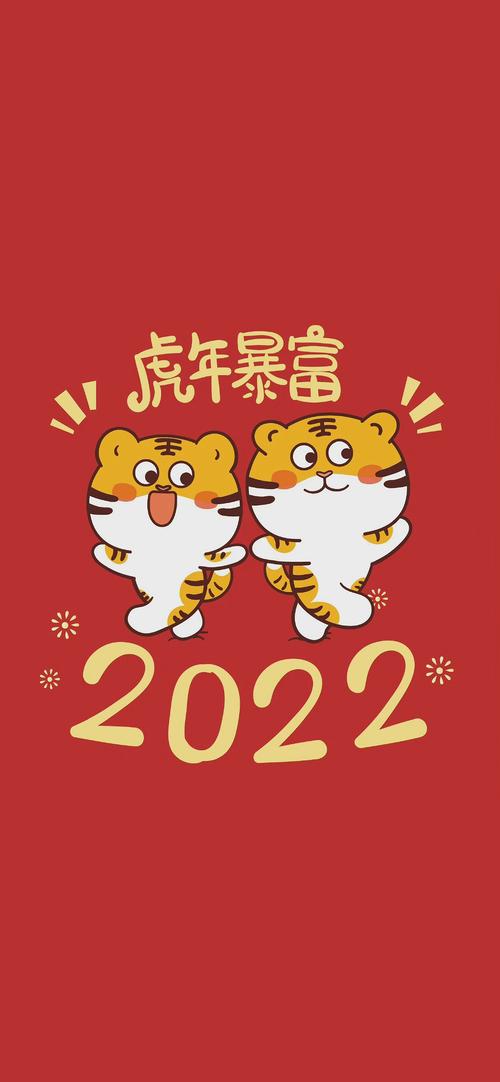 2023年虎年大吉壁纸2023年虎年大吉图片2023虎年手机壁纸