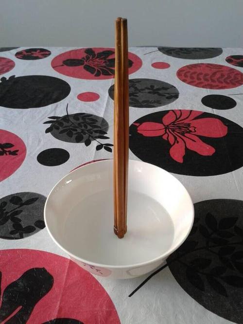 民间风俗文化竖筷子