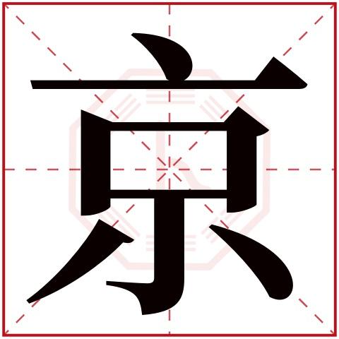 117,660人次(每千万人口)京字用来取名字好么:吉京字是否为姓氏